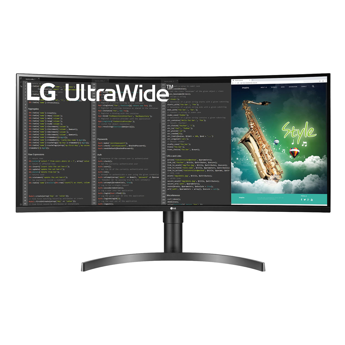 LG 35WN75CP-B - LED, Curved, VA-Panel, UWQHD, HDR10 B-Ware