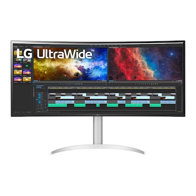 LG UltraWide 38BQ85C-W Curved Monitor - Höhenverstellung B-Ware