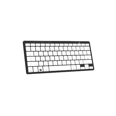 LogicKeyboard PC Nero Slimeline Braille-Tastatur mit Großdruck-Tasten