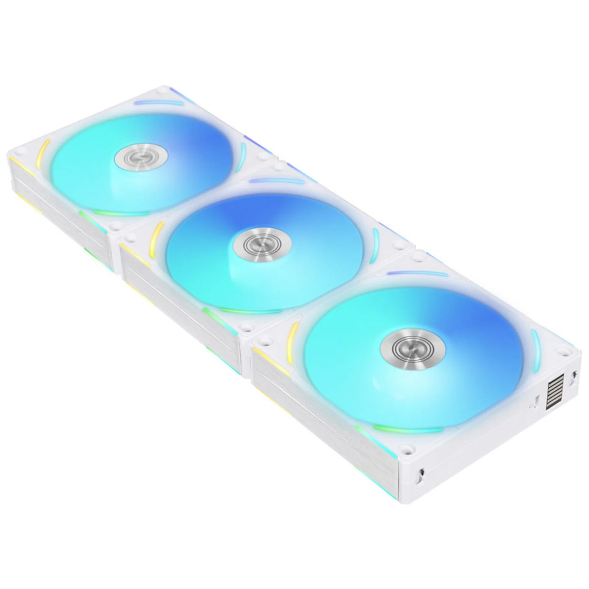 Lian Li UNI FAN AL120 V2 ARGB PWM 3er-Pack weiß | Gehäuselüfter