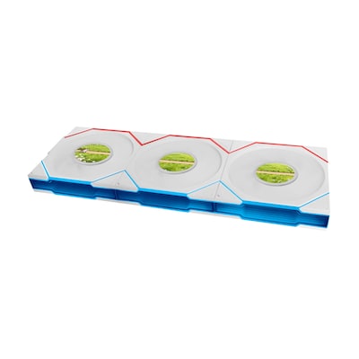 Lian Li UNI FAN TL120 LCD FLEX Wireless ARGB 3er-Pack weiß | Gehäuselüfter