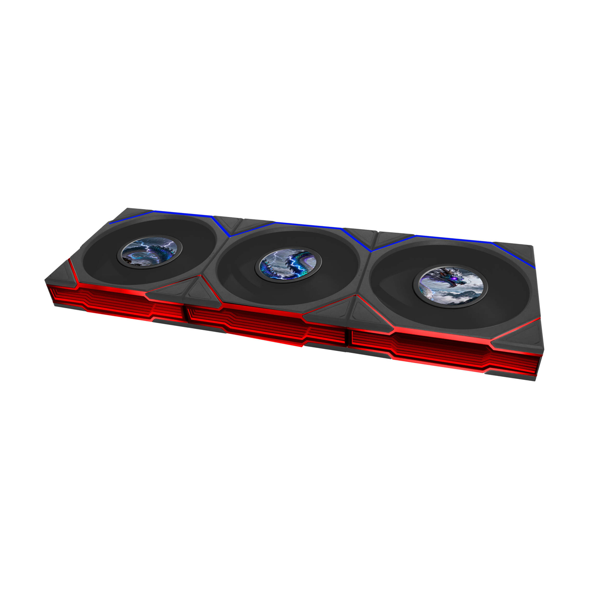 Lian Li UNI FAN TL120 LCD FLEX Wireless ARGB Reverse 3er-Pack | Gehäuselüfter