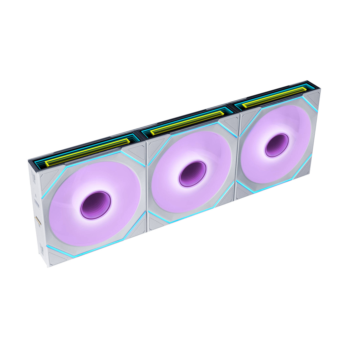 Lian Li UNI FAN SL-INF 120 FLEX Wireless ARGB 3er-Pack weiß | Gehäuselüfter