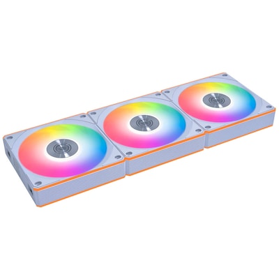 Lian Li UNI FAN CL FLEX Wireless ARGB 3er-Pack weiß | Gehäuselüfter