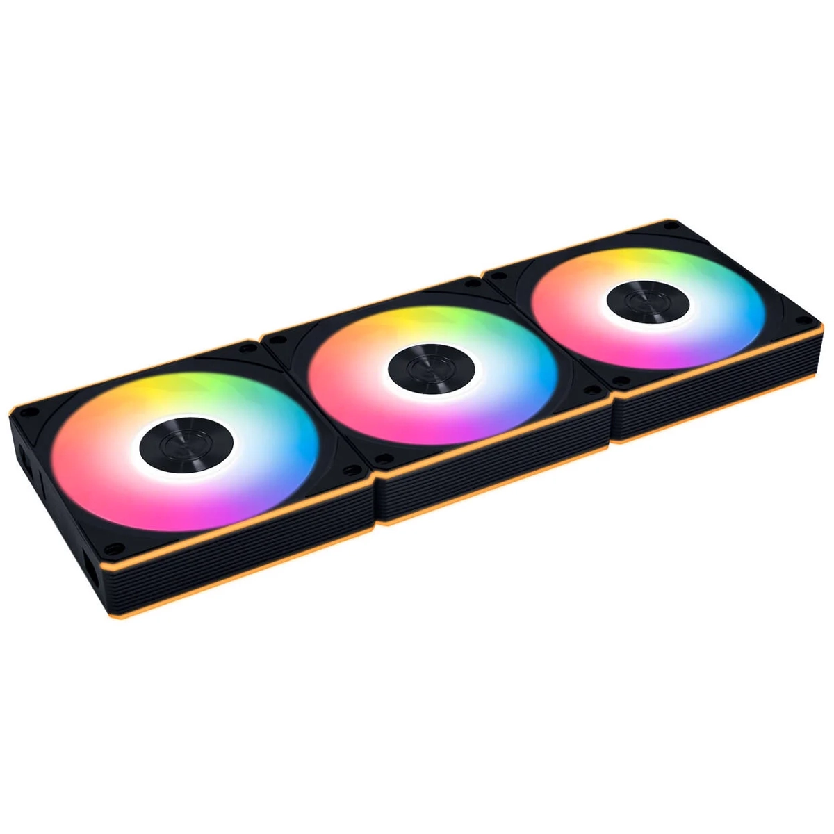Lian Li UNI FAN CL FLEX Wireless ARGB Reverse 3er-Pack schwarz | Gehäuselüfter
