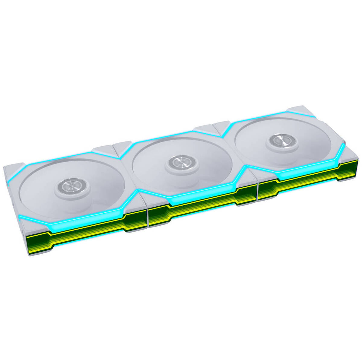Lian Li UNI FAN SL FLEX Wireless ARGB Reverse 3er-Pack weiß | Gehäuselüfter