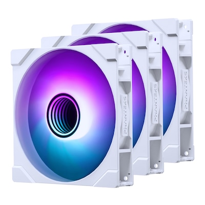 Thumbnail - PHANTEKS M25-140 Gen2 PWM DRGB 3er-Pack weiß | Gehäuselü B-Ware