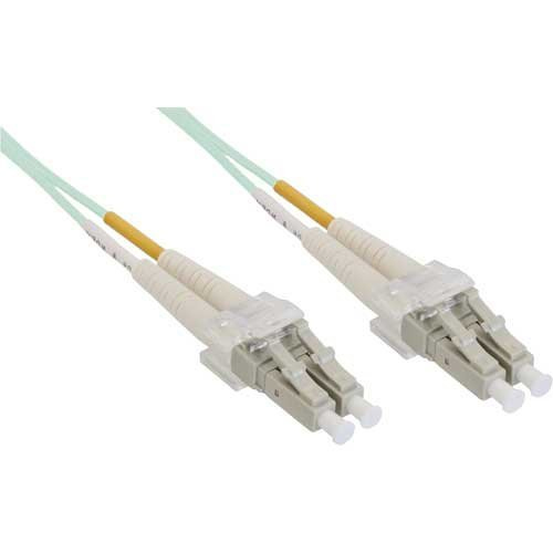 InLine LWL Duplex Kabel LC/LC, 50/125µm, 1m, OM3 halogenfrei