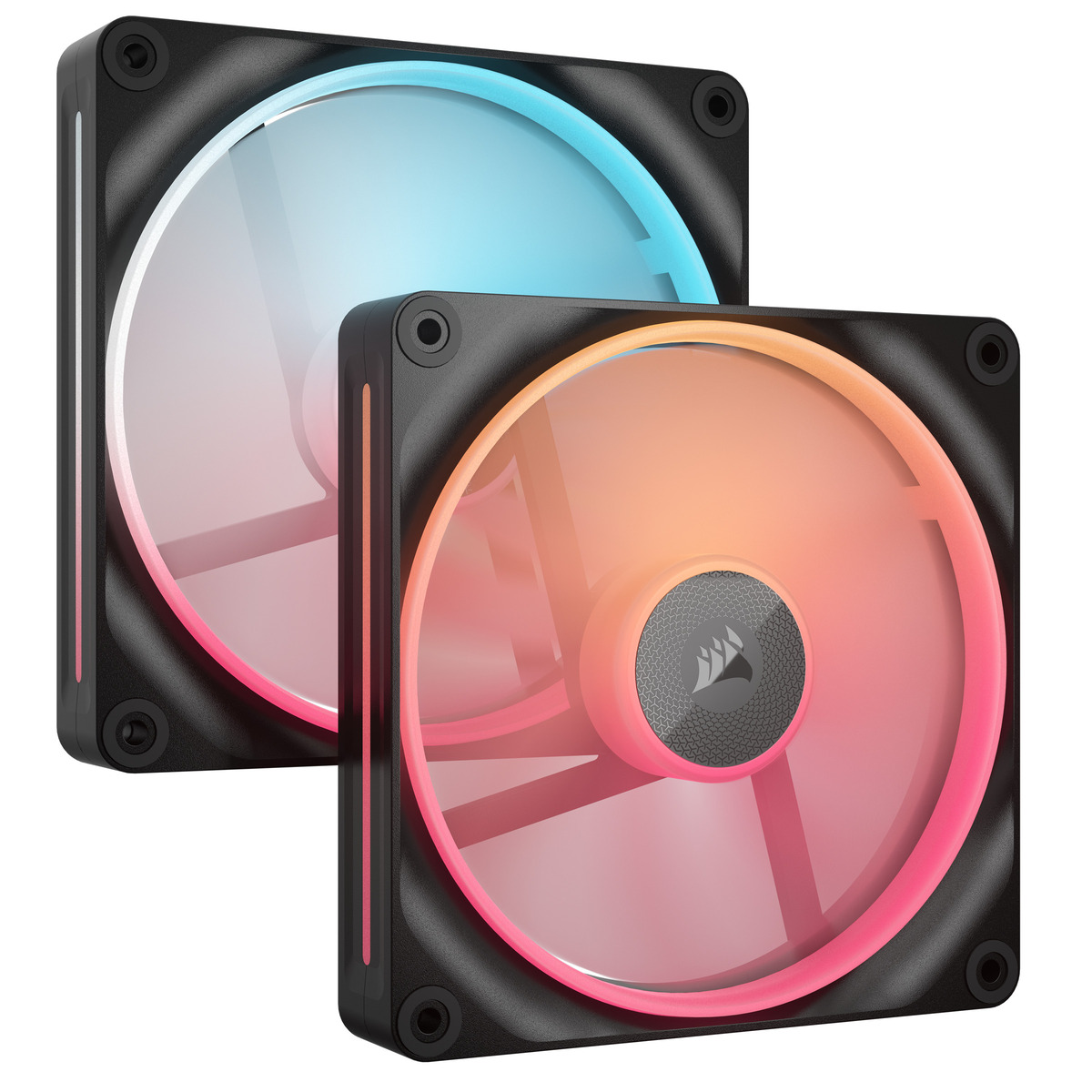 CORSAIR iCUE LINK LX140-R RGB 2er-Pack | Gehäuselüfter Kühlung Produkt Bild 3