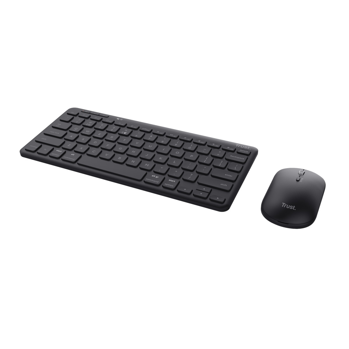 Trust LYRA kabelloses und komp.Multi-Device Tastatur & Maus Set mit Bluetooth & USB-Empfänger Tastaturen Produkt Bild 2