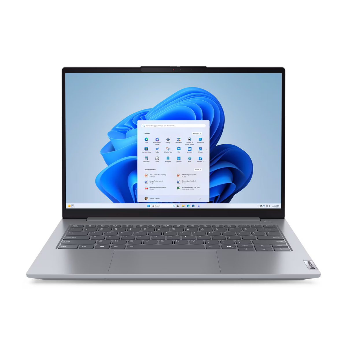 Lenovo ThinkBook 14 G7 21MR00F0GE 14" WUXGA, Intel® Core™ Ultra 5 125U, 32GB RAM, 1TB SSD, Windows 11 Pro
