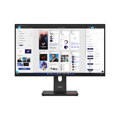 Lenovo ThinkVision T32UD-40 31.5" 4K UHD IPS, 60HZ, 6ms, HDMI, DisplayPort, USB-C (PD15W)