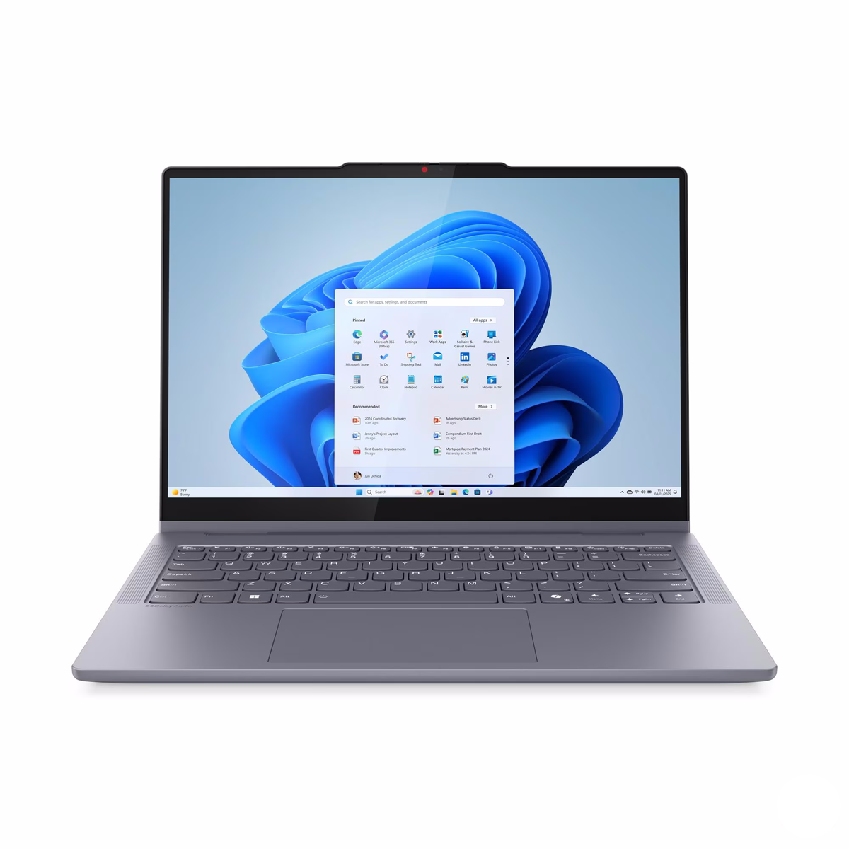 Lenovo IdeaPad 5 2in1 83KR0024GE - 14" WUXGA OLED, Intel® Core™ Ultra 5 225H, 16 GB RAM, 512 GB SSD, Windows 11 Home