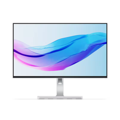 Lenovo L24m-4A Business Monitor - IPS Panel, 100Hz, Weiß-Silber Power Delivery 75Watt, höhenverstellbar (150mm)