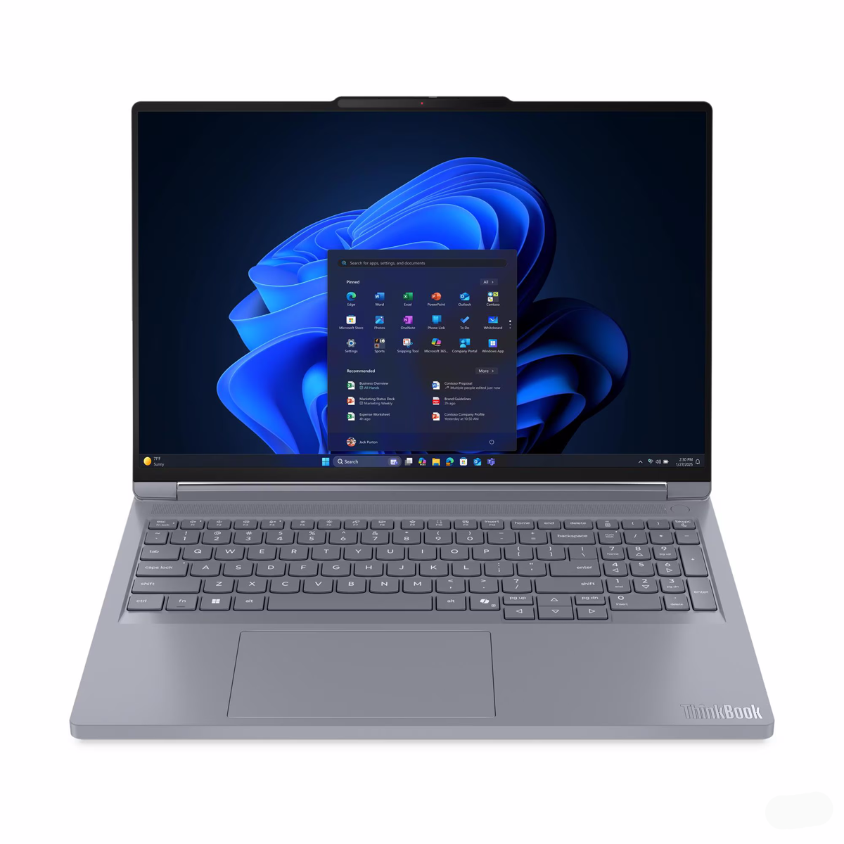 Lenovo ThinkBook 16p Gen6 - 21U00017GE-CAMPUS 16" WQXGA, AMD Ryzen 9 - 8940HX, 64GB RAM, 1TB SSD, RTX 5060, Windows 11 P...