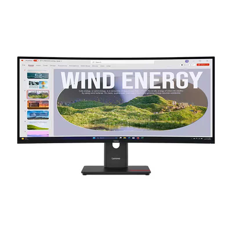 Lenovo ThinkVision T34WD-40 - 64AEGAT1EU-CAMPUS 34" WQHD, 120Hz, 300 cd/m², HDMI, USB-C, DisplayPort, Campus Exklusiv