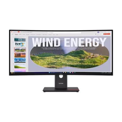 Lenovo ThinkVision T34WD-40 - 64AEGAT1EU-CAMPUS 34" WQHD, 120Hz, 300 cd/m², HDMI, USB-C, DisplayPort, Campus Exklusiv