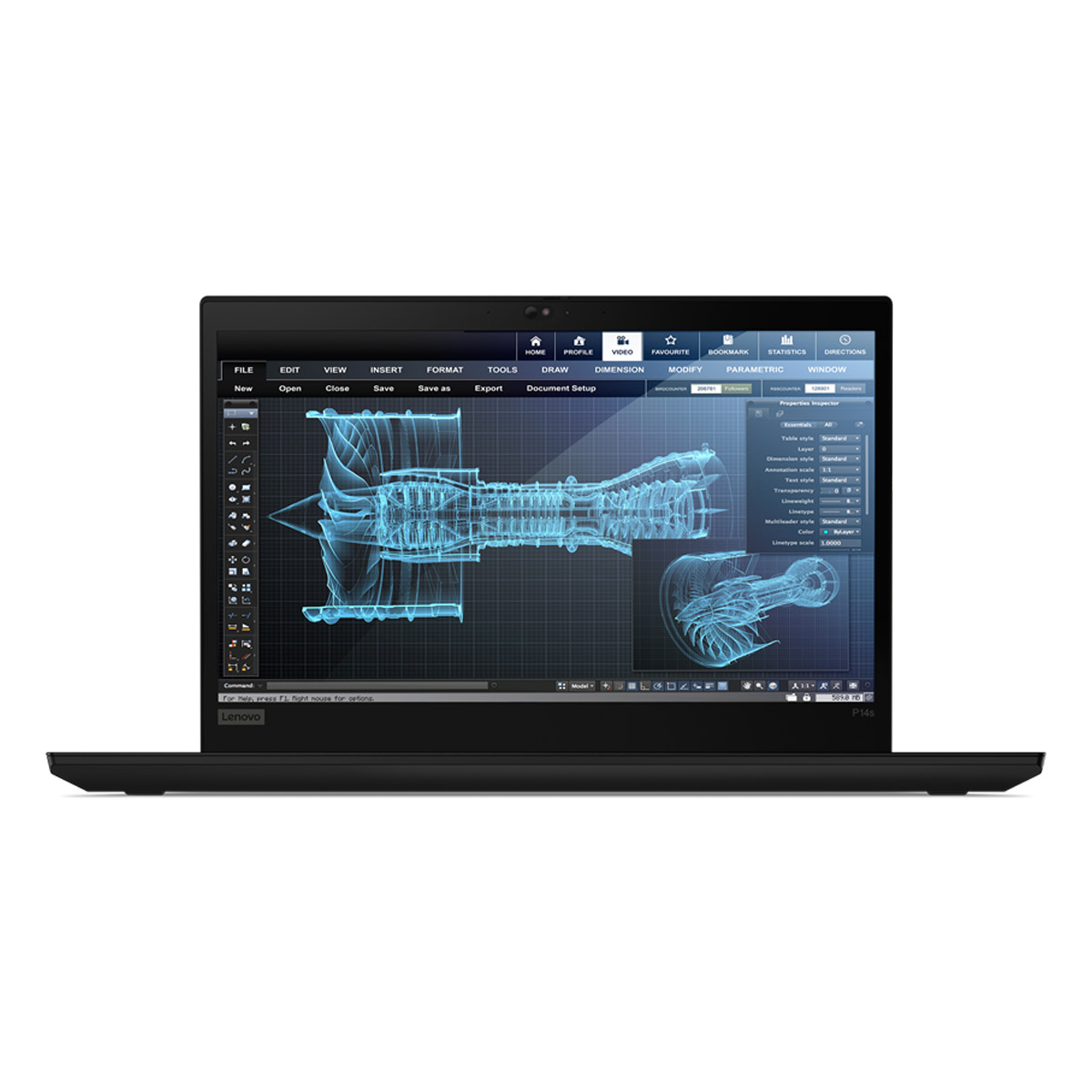 Lenovo ThinkPad P14s Gen2, UHD, i7-1165G7, 32GB RAM, 1TB SSD 