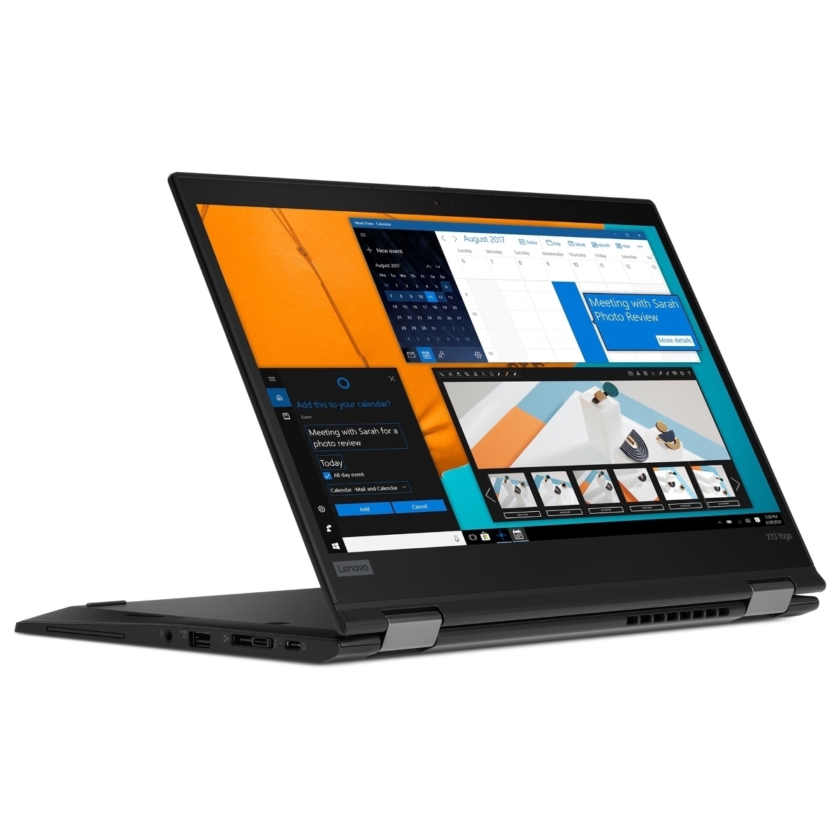 Lenovo ThinkPad X13 Yoga (1ST GEN) i5 (10. Generation), 8 GB, 256 GB SSD, 13,3" Full HD, UHD Graphics 620, 4G LTE, Win 11 Pro Notebooks Produkt Bild 6