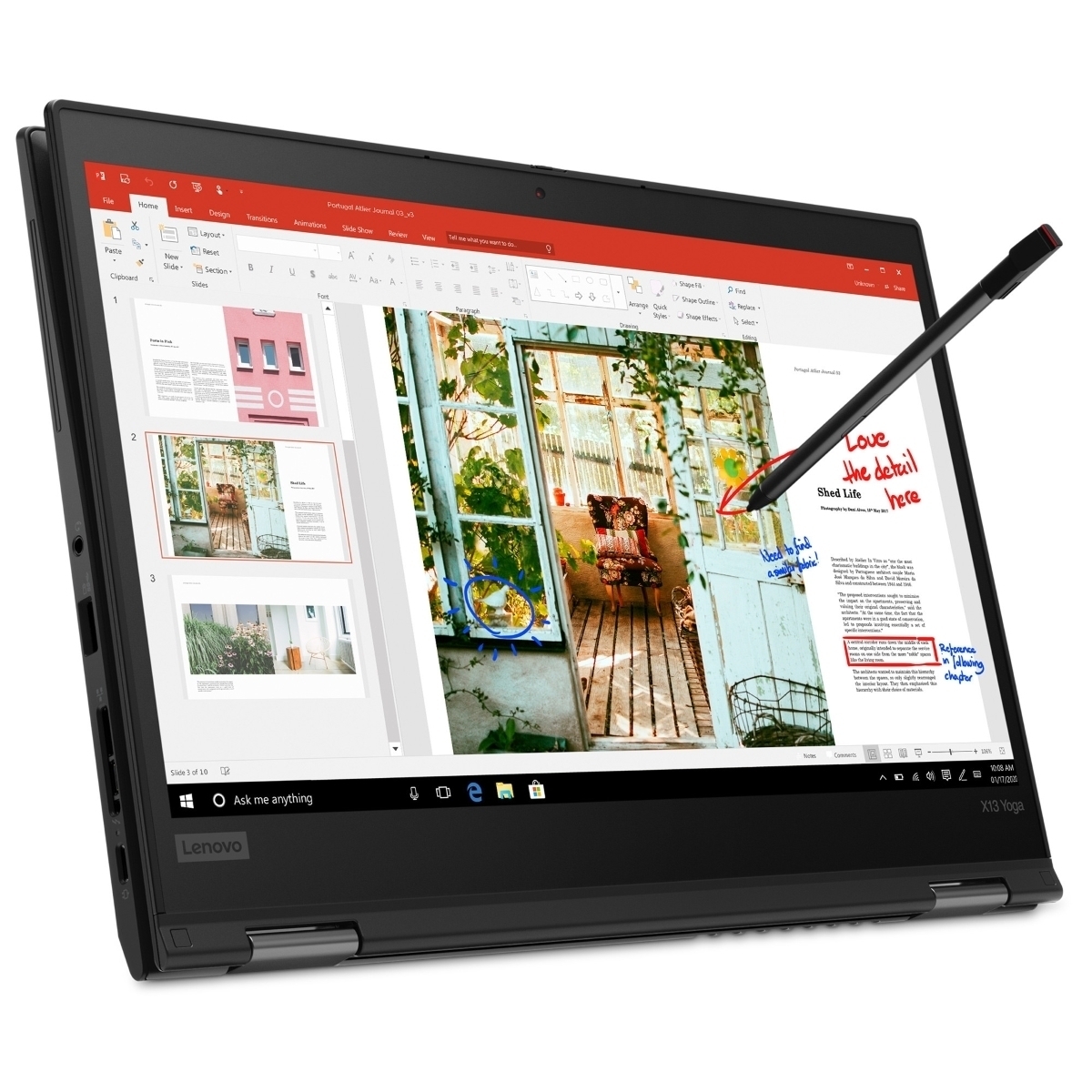 Lenovo ThinkPad X13 Yoga (1ST GEN) i5 (10. Generation), 8 GB, 256 GB SSD, 13,3" Full HD, UHD Graphics 620, 4G LTE, Win 11 Pro Notebooks Produkt Bild 8