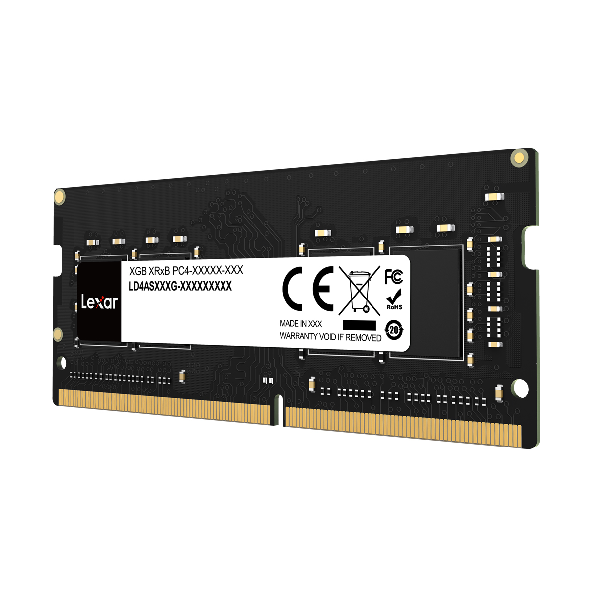 Lexar 16GB DDR4-3200 SODIMM Laptop RAM Arbeitsspeicher Produkt Bild 2