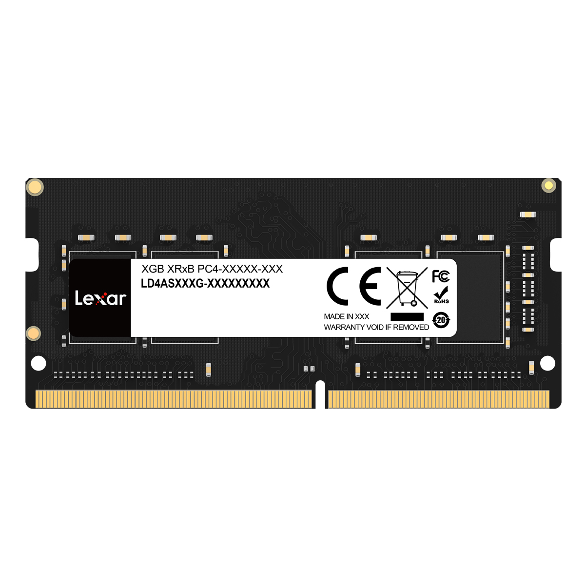 Lexar 8GB DDR4-3200 SODIMM Laptop RAM