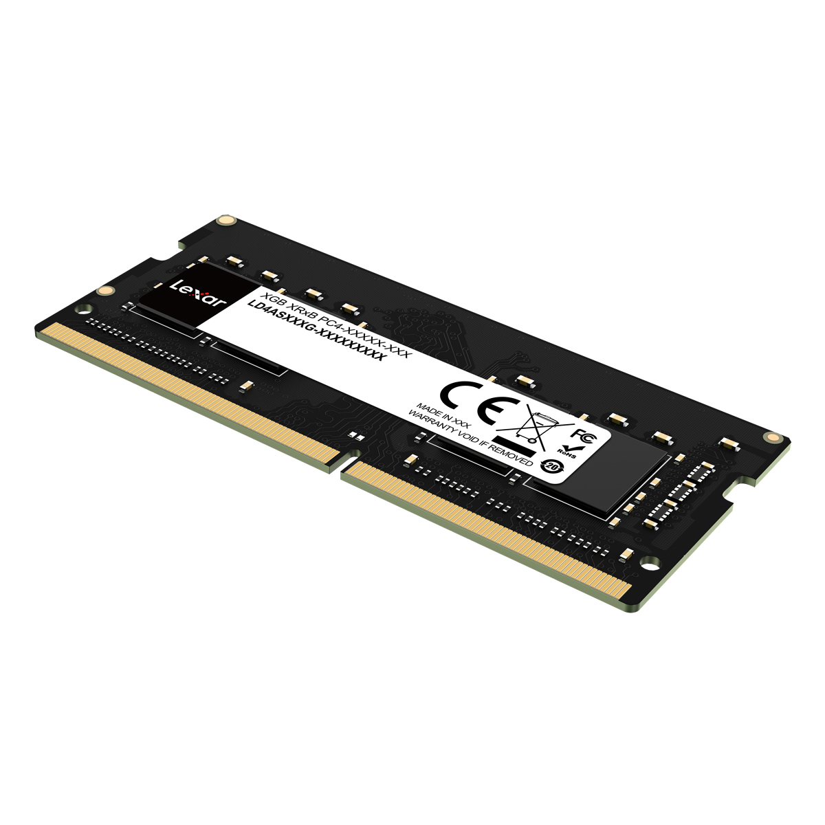 Lexar 16GB DDR4-3200 SODIMM Laptop RAM Arbeitsspeicher Produkt Bild 4