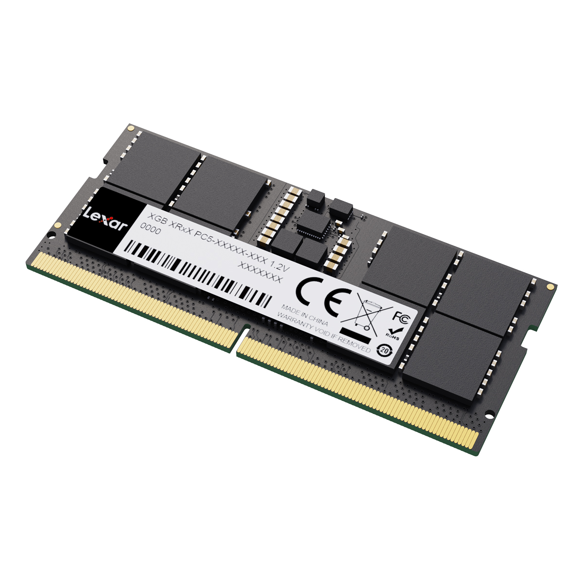 Lexar 8GB DDR5-4800 SODIMM Laptop RAM Arbeitsspeicher Produkt Bild 4