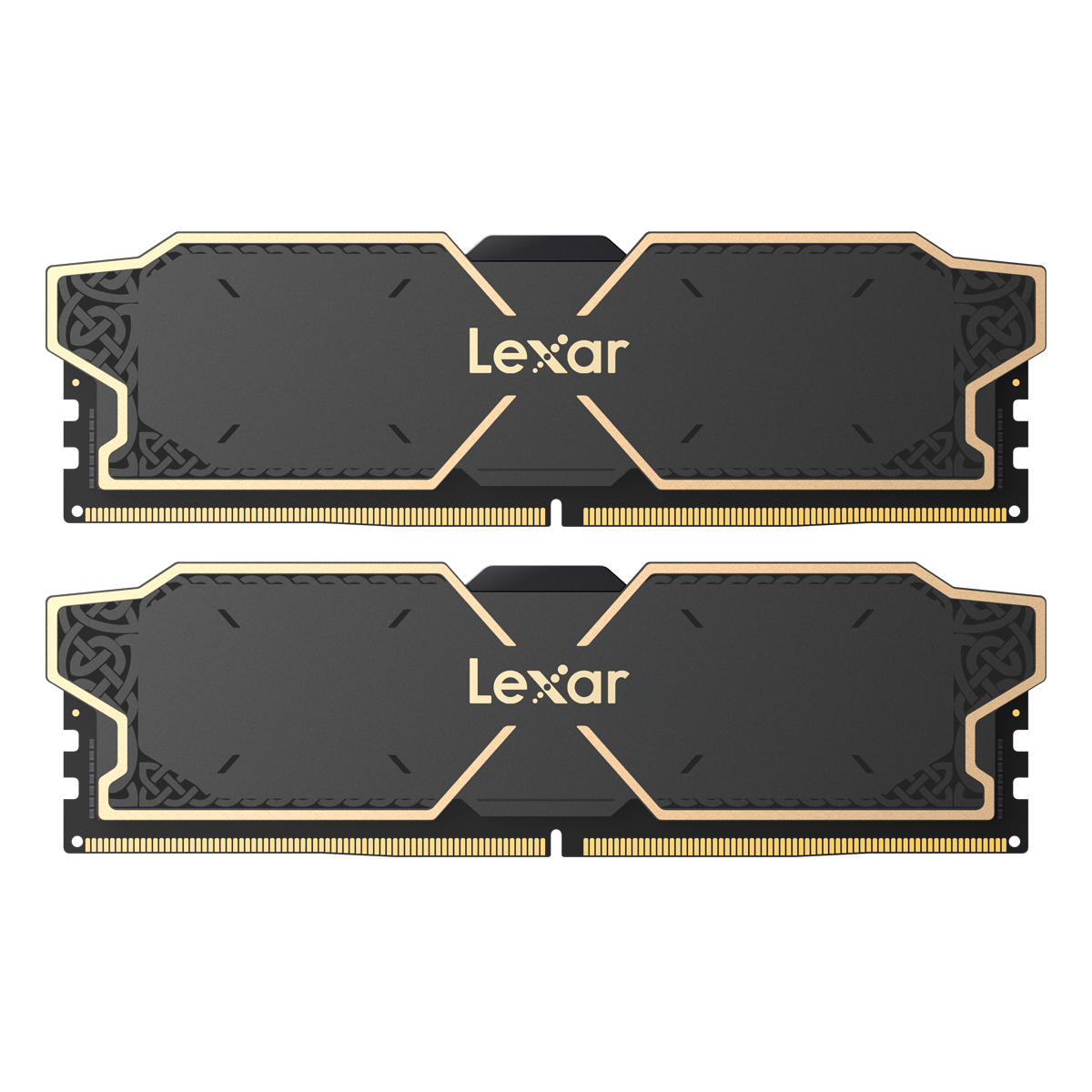 Thumbnail - Lexar THOR OC Schwarz 32GB Kit (2x16GB) DDR5-6000 DIMM, CL32-38-38-76, Intel XMP 3.0/AMD EXPO