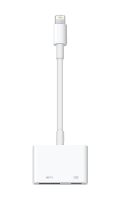 Apple Lightning auf Digital AV Adapter MW2P3ZM/A - Farbe: Weiß