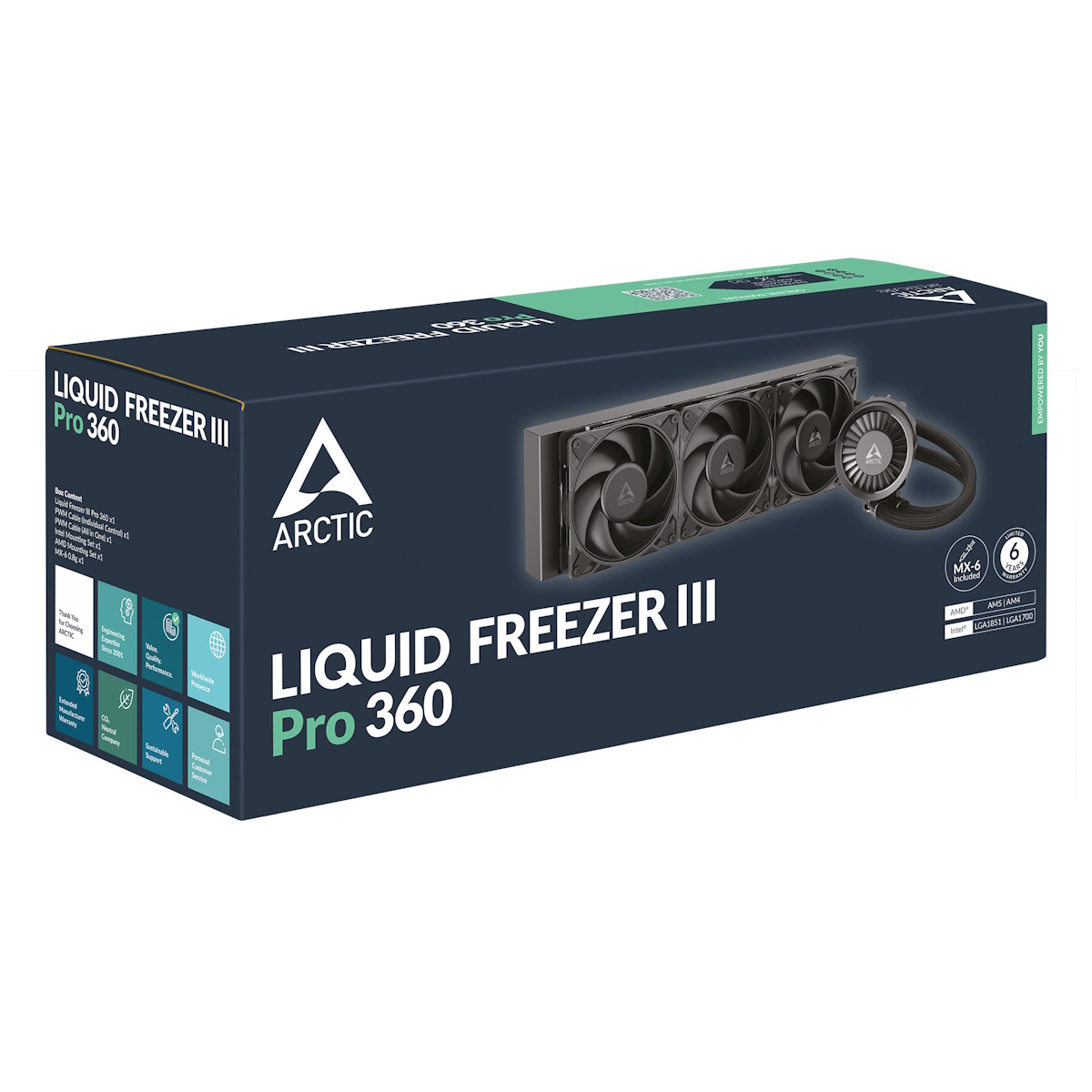 ARCTIC Liquid Freezer III PRO 360 Black | AiO-Wasserkühlung Kühlung Produkt Bild 6