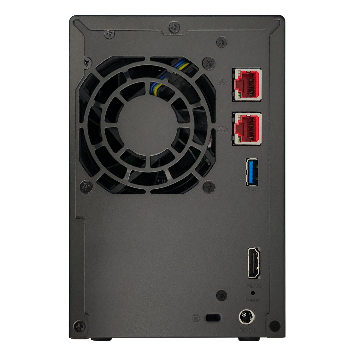 Asustor Lockerstor 2 Gen2 NAS 2-Bay Intel Celeron N5105, 4GB DDR4 RAM, 0/2 HDD/SSD NAS Produkt Bild 3