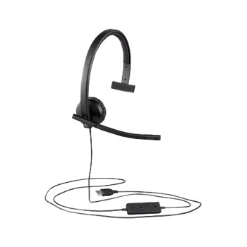 Logitech H570E, USB Mono Headset, Kabelgebunden USB-A-Anschluss, Geräuschunterdrückung, UC zertifiziert Headset Produkt Bild 4