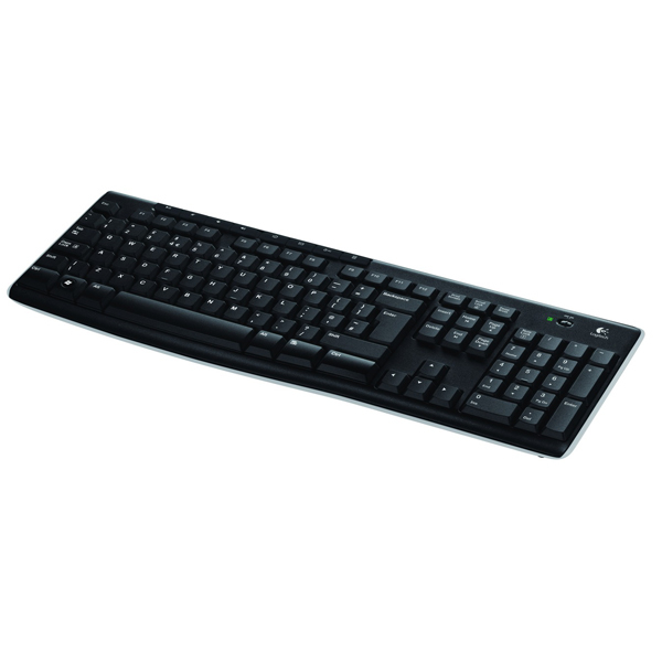 Logitech K270 Tastatur, kabellos, DE-Layout B-Ware bis zu 10 Metern Reichweite, 8 Sondertasten