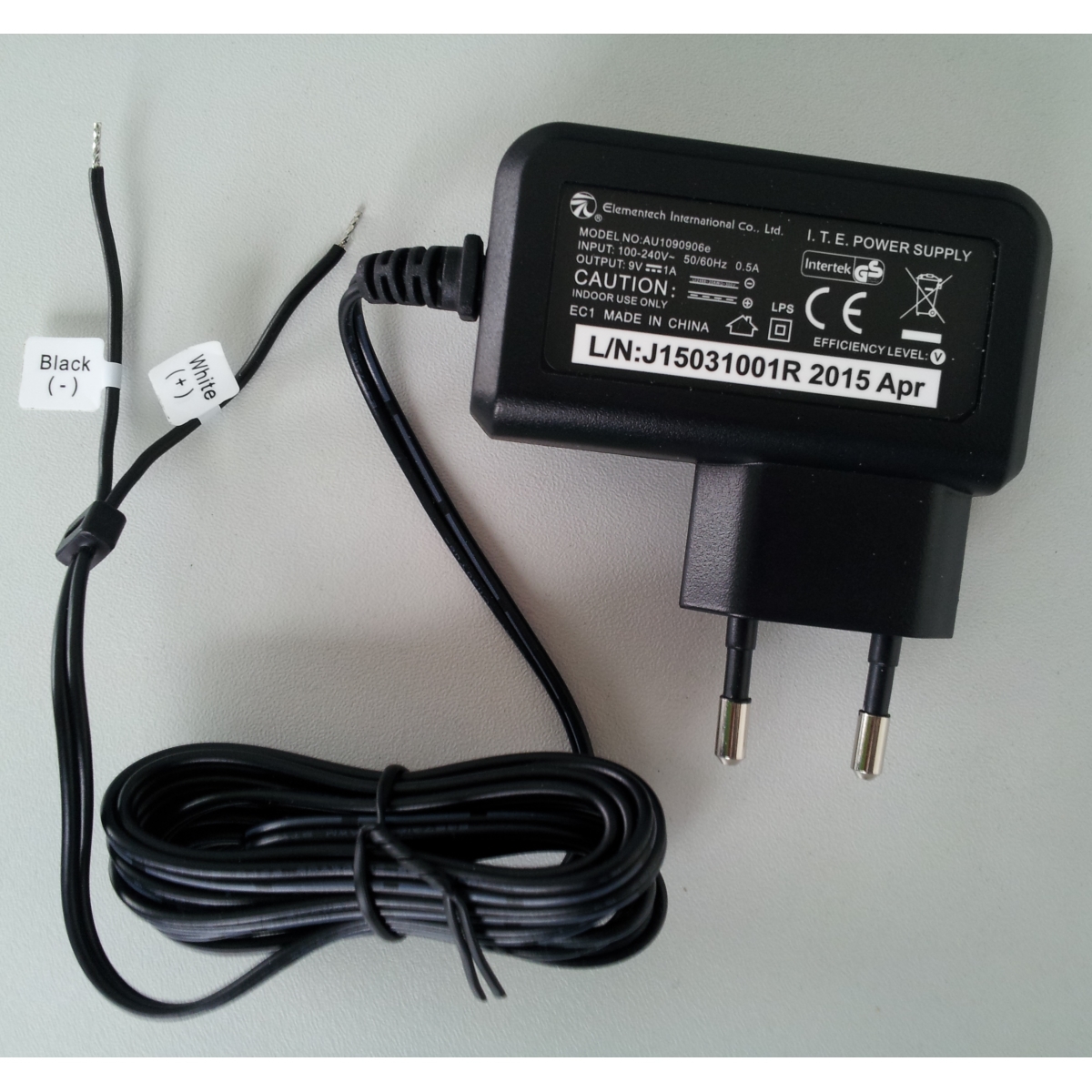 Lupus Electronics LUPUSEC 9V Netzteil (für Außensirene V2)