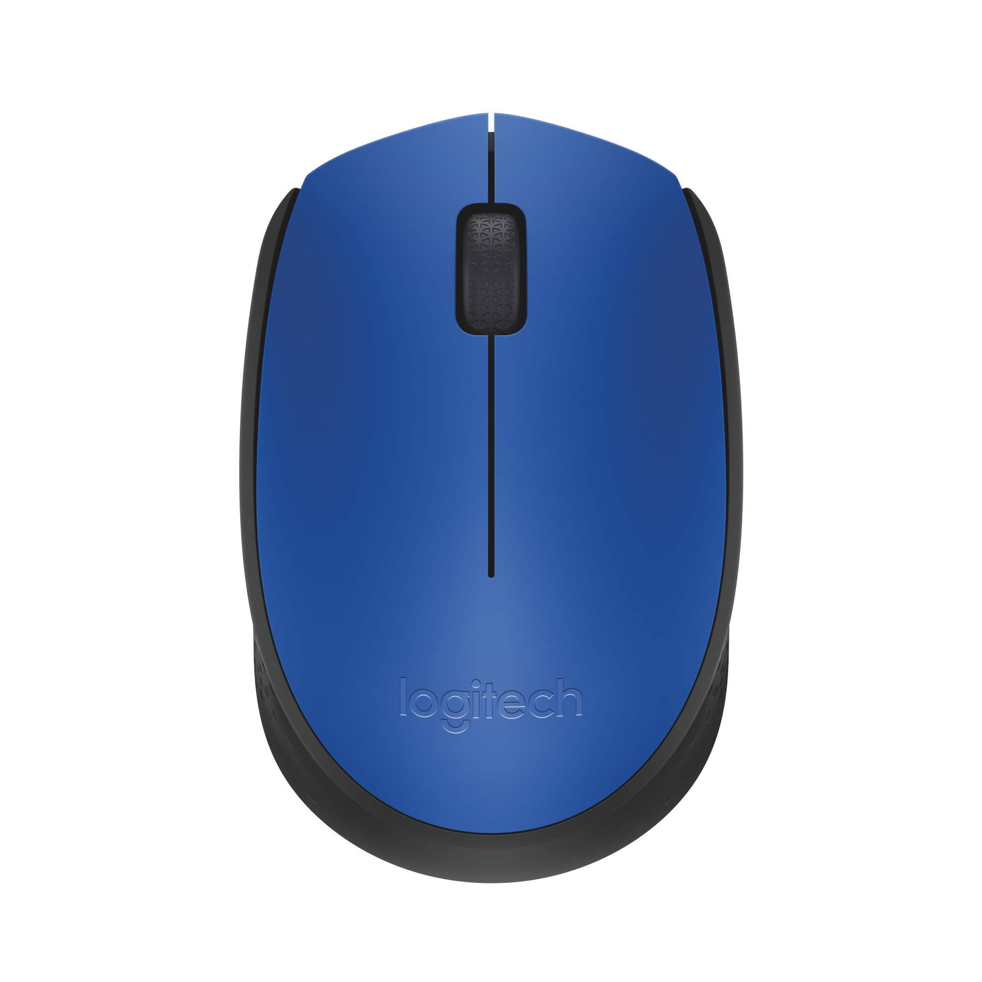 Logitech M171 kabellose, komfortable optische Maus, blau mit langer Lebensdauer, für Links- und Rechtshänder
