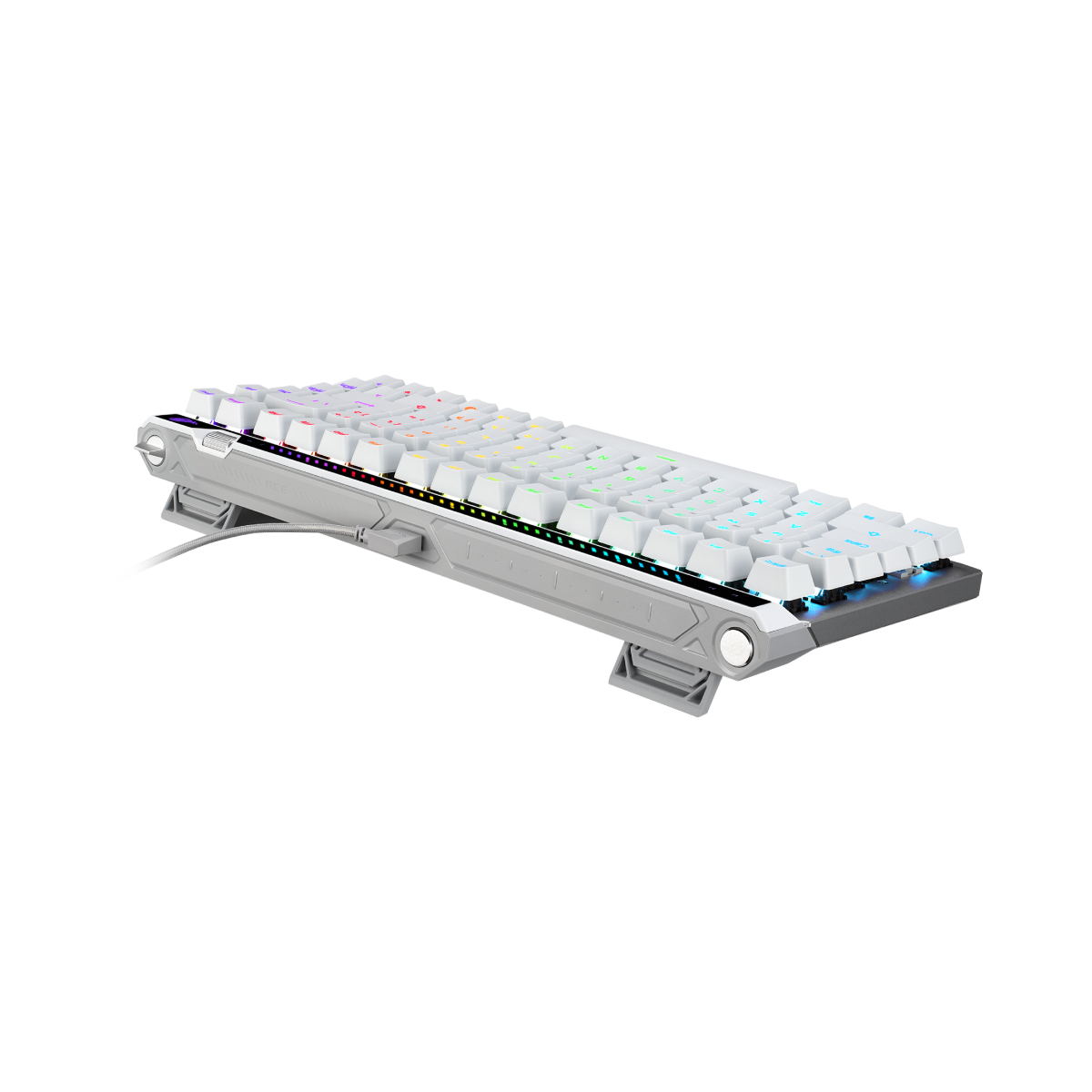 ASUS ROG Strix Falchion Ace 75 HE White Gaming Tastatur - kabelgebundene Gaming Tastatur mit ROG HFX V2 Switches, 8.000 Hz Abtastrate Tastaturen Produkt Bild 5