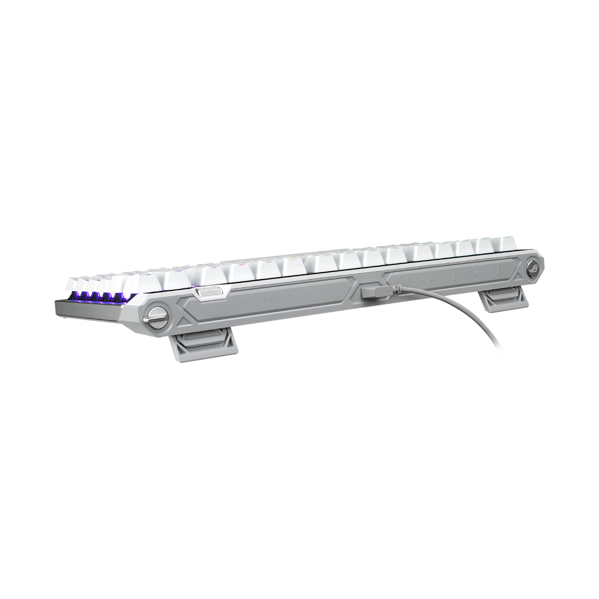 ASUS ROG Strix Falchion Ace 75 HE White Gaming Tastatur - kabelgebundene Gaming Tastatur mit ROG HFX V2 Switches, 8.000 Hz Abtastrate Tastaturen Produkt Bild 6