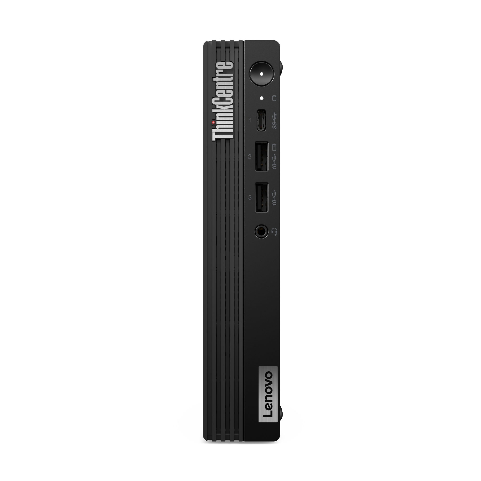 Lenovo thinkcentre m70q tiny 12td008ege sprednja stran z usb priključki