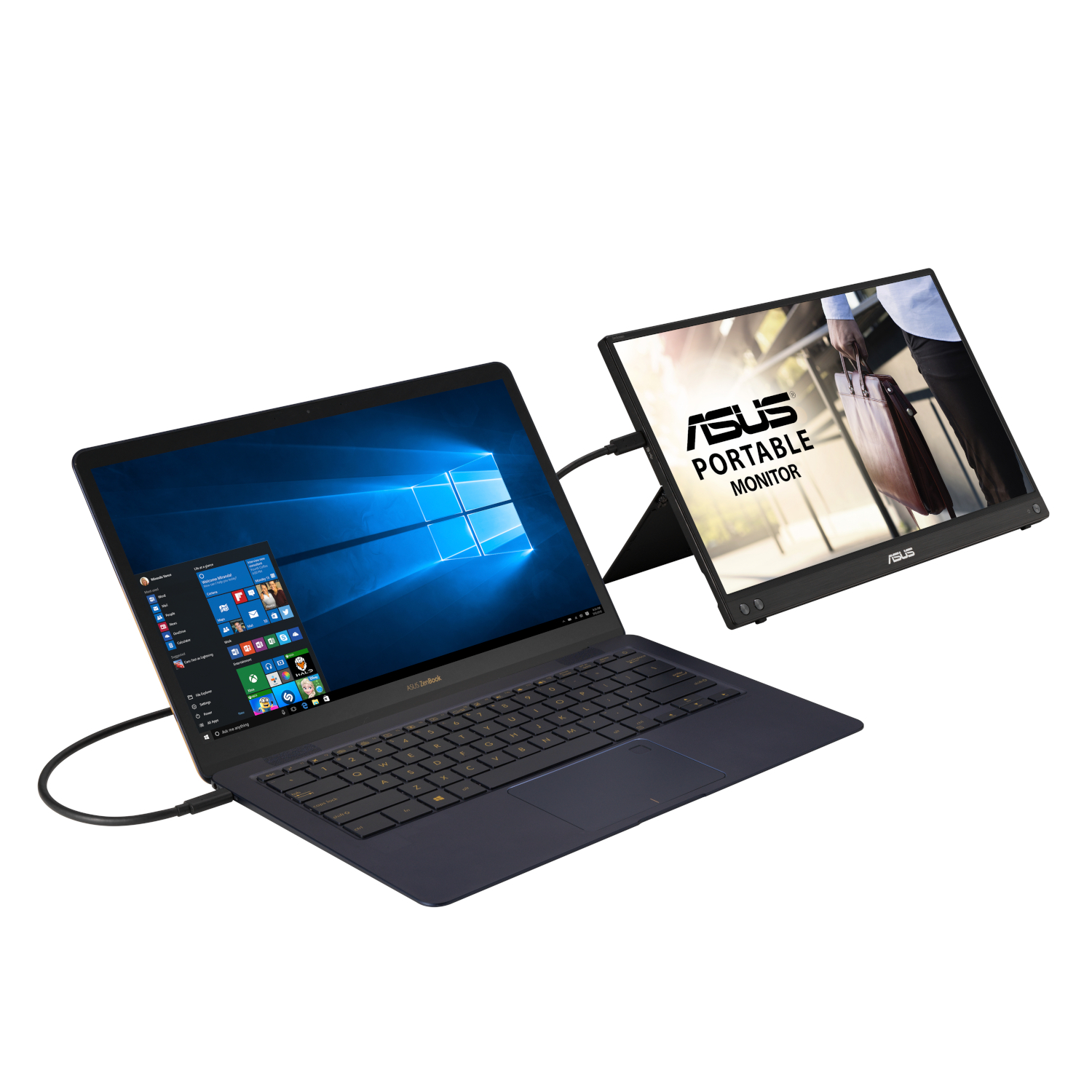 ASUS ZenScreen MB16ACV Mobiler Monitor - IPS, Full-HD, USB-C Displays Produkt Bild 6