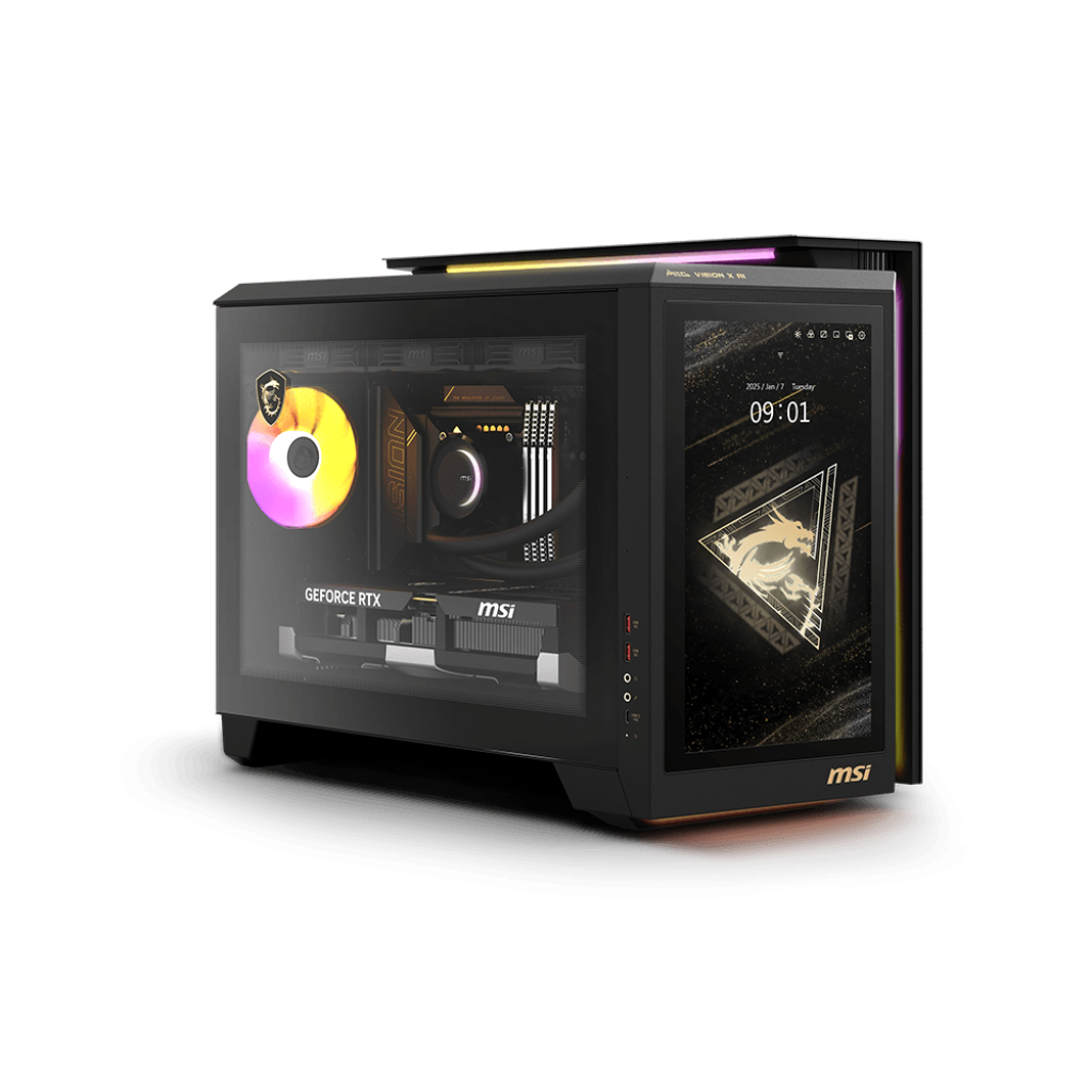 MSI MEG Vision X AI 2NVV7-009AT Desktop Intel Core ULTRA 7 265K, 32GB DDR5 RAM, 1TB M.2 SSD, GeForce RTX 5080 (16GB GDDR6X), Windows 11 Home PC Produkt Bild 3