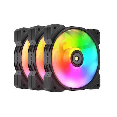 COUGAR MHP 120 ARGB schwarz 3er-Pack | Gehäuselüfter