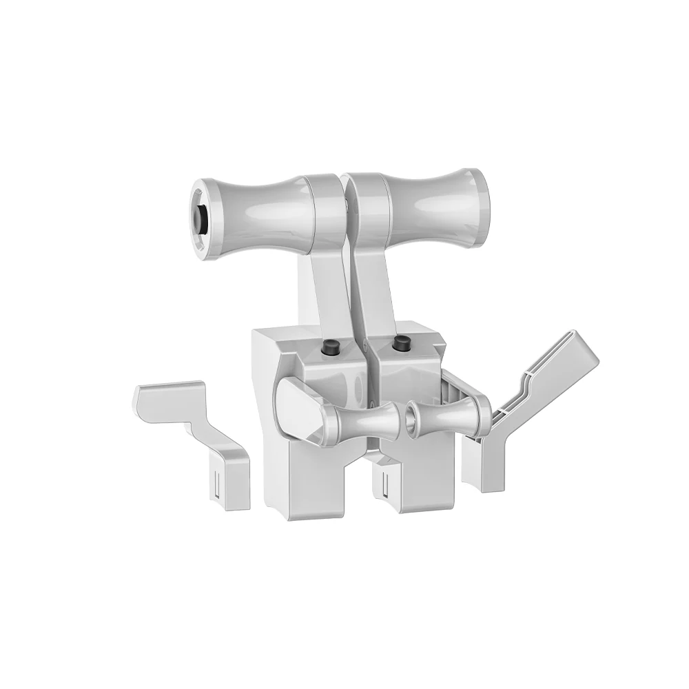 MOZA TQB Boeing Throttle Module Boeing-typischer Schubweg, Lift-to-Arm Rückwärtsschub, integrierter TO/GA-Button, passend für MTQ-Schubregler-Panel