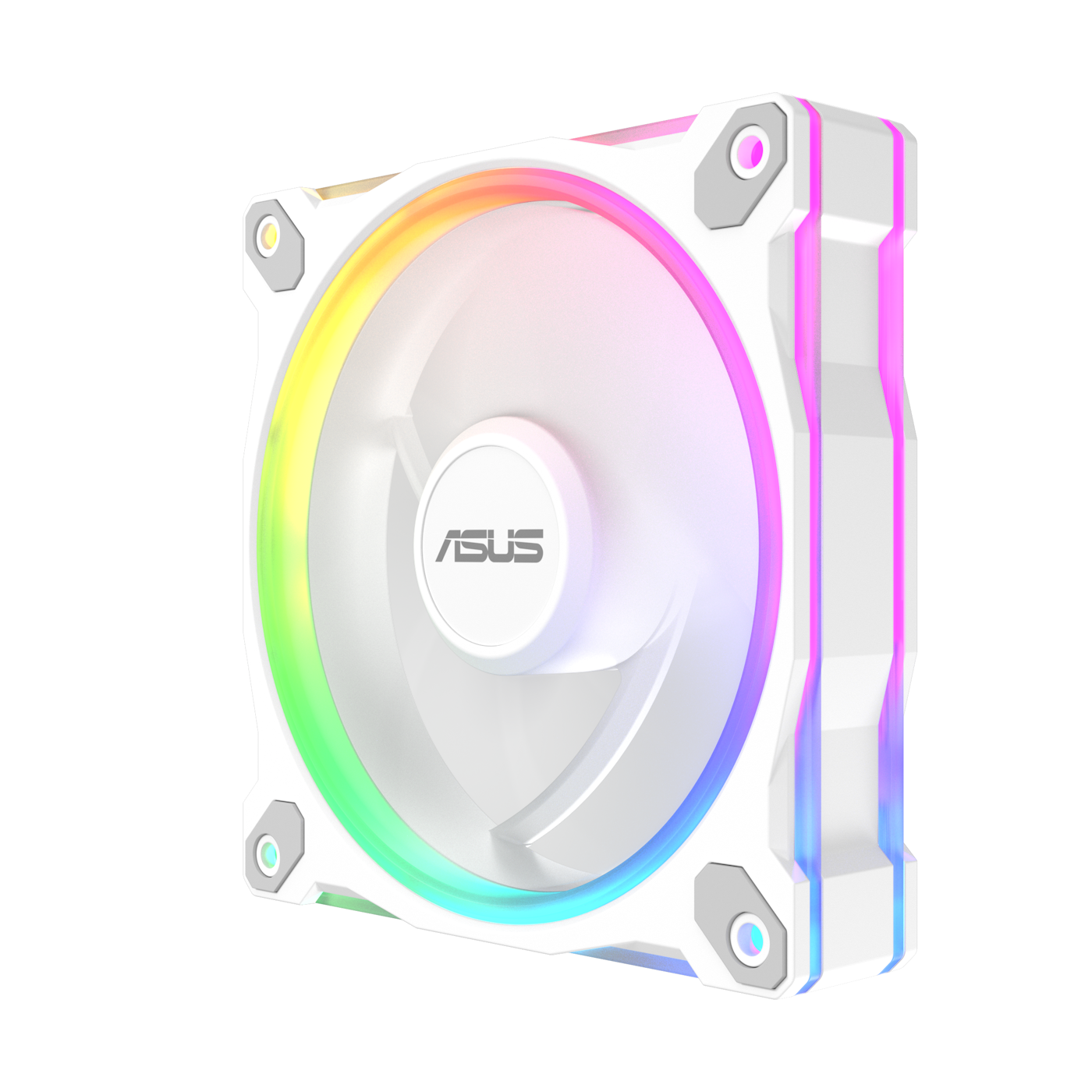 ASUS Prime MR120 Fan ARGB White 3in1 | Gehäuselüfter Kühlung Produkt Bild 4