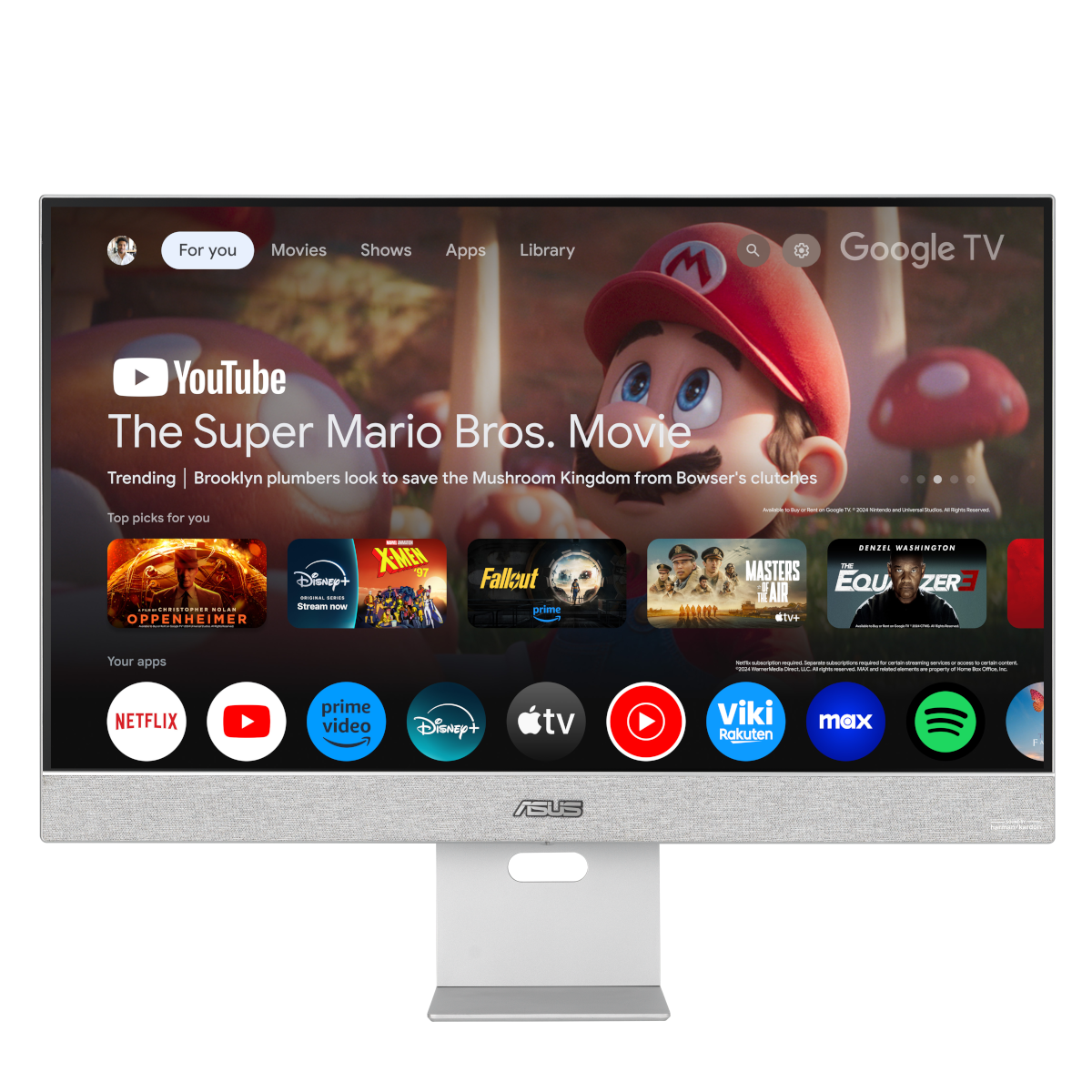 ASUS Business MS27UC 27" Smart Monitor - IPS, 4K UHD, 60Hz