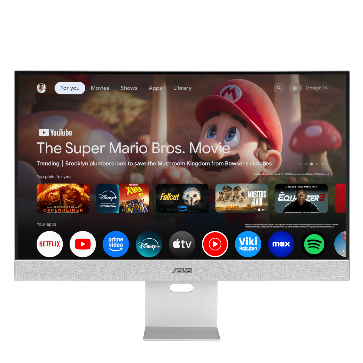 ASUS Business MS32UC 32" Smart Monitor - IPS, 4K UHD, 60Hz