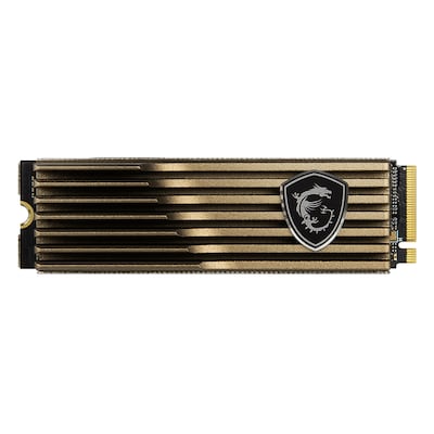 Thumbnail - MSI SPATIUM M480 mit Kühlkörper SSD 1TB M.2 PCIe Gen4 NVMe Internes Solid-State-Module