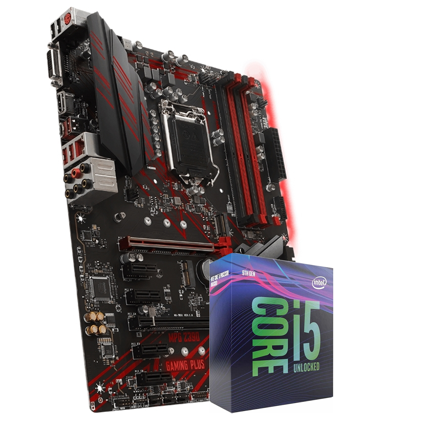 マザーボード MSI MPG Z390 GAMING PLUS + i5-9600K MSI MPG Z390 GAMING PLUS ATX Intel Motherboard - Newegg.com