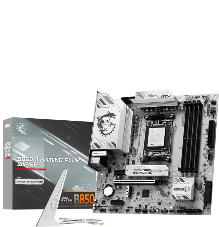 MSI B850M GAMING PLUS WIFI6E motherboard