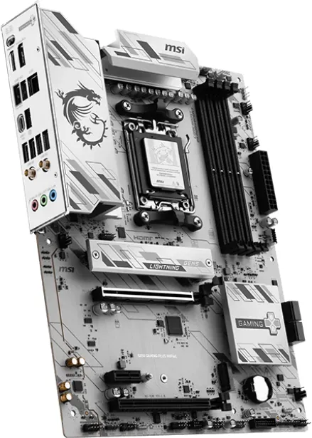 MSI B850 Gaming Plus WIFI6E Mainboard Sockel AM5 Mainboards Produkt Bild 3
